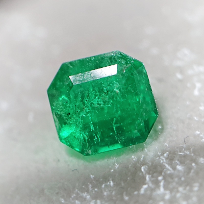 Faceted Loose Emerald Panna Assorted Shapes Colombian & Brazilian Gemstone Lot