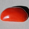 Italian Red Coral Moonga Oval Cabochon Natural Loose Gemstone for Astrology Ring