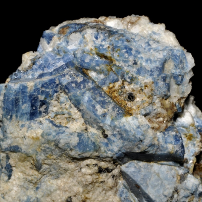 Natural Blue Sapphire Crystal in Matrix Mineral Specimen for Collectors & Decor