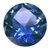 Natural Blue Sapphire Neelam Round Brilliant Cut 1 to 3 Carat Loose Stone