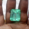 Natural Emerald Panna Emerald Cut 6 to 10 Carat Light Green Loose Gemstone
